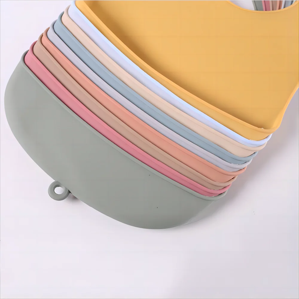 Food-Grade Silicone Baby Bib – Waterproof & Easy Clean