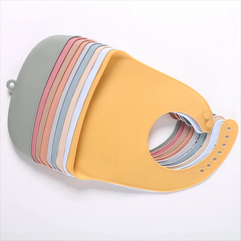 Food-Grade Silicone Baby Bib – Waterproof & Easy Clean