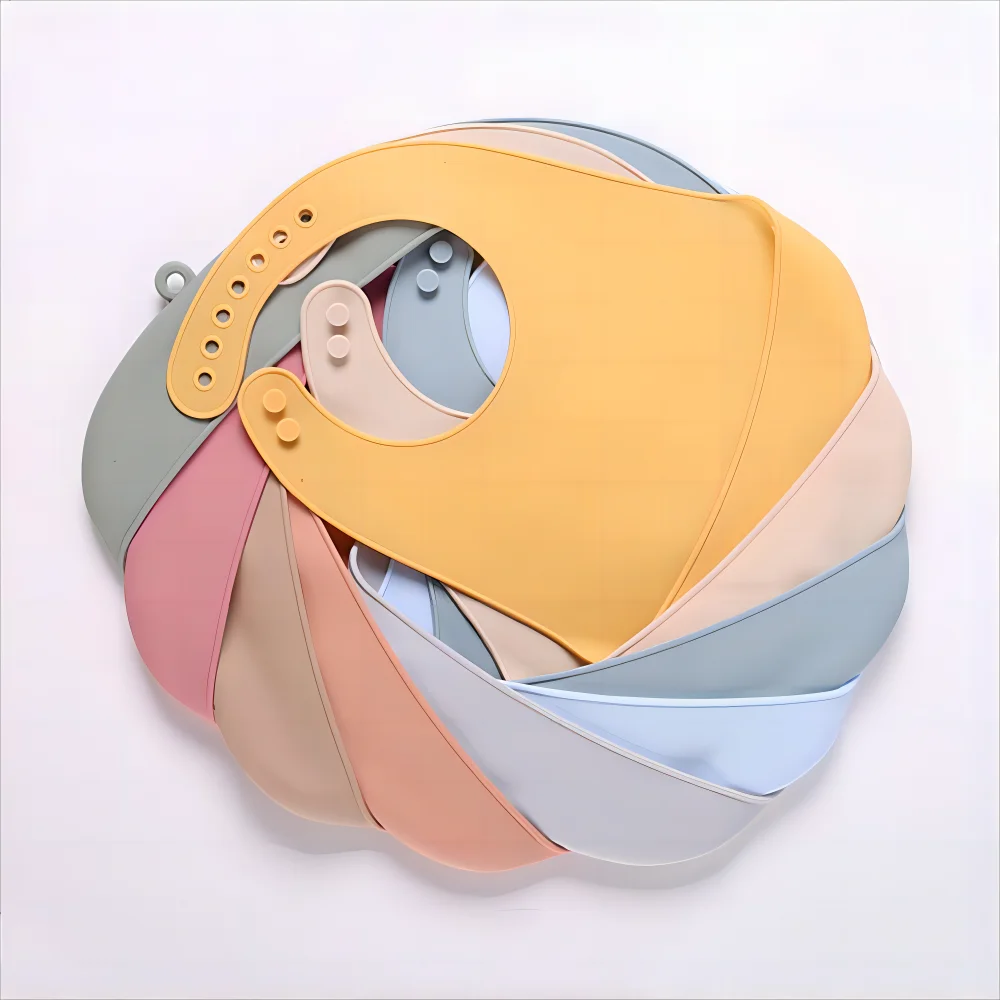Food-Grade Silicone Baby Bib – Waterproof & Easy Clean