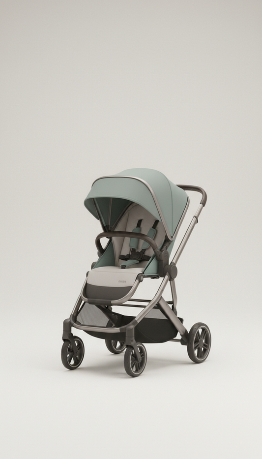Sleek Urban Stroller with Compact Fold